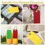 120 Pcs Etiquettes d'expédition vierges, etiquette cadeau brocante etiquette kraft avec ficelle trou renforcé, Étiquette Prix po