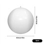 Riisoyu Lot de 2 Ballon de Plage Gonflable Lumineux, IP68 Boules LED Plage 16 Couleurs et 4 Modes LED Ballon De Plage avec Téléc