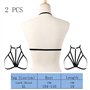 2 PCS Bandage Corset Push Bra Chaud Femme Chic Sexy Lingerie Sexy Réglable Soutien-Gorge sans évide