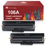 Toner Kingdom 106A Cartouches de Toner de Remplacement pour HP 106A W1106A Compatible pour HP Laser 107a 107r 107w MFP 135a MFP