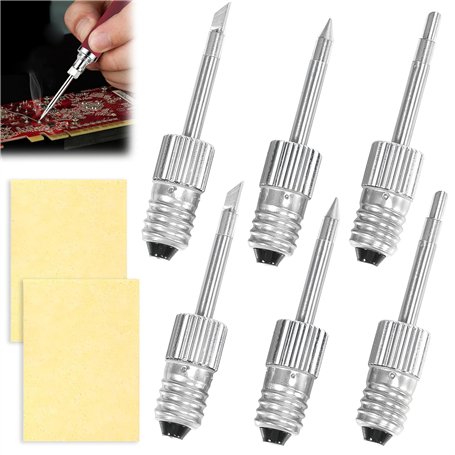 WIYETY Lot de 6 pointes de fer à souder de rechange