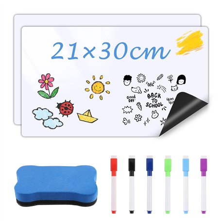Zosenyer A4 Tableau Blanc Effacable Magnetique