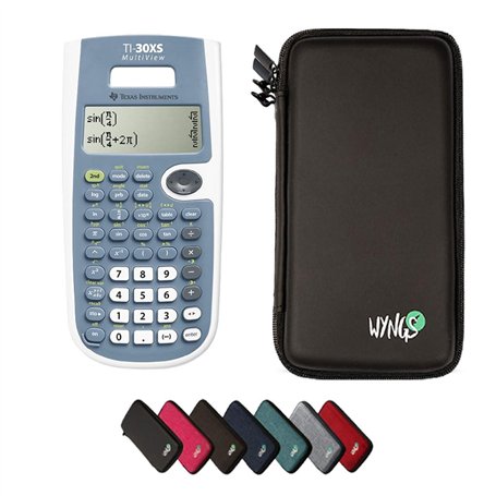 Calculatrice Texas Instruments TI-30XS MultiView + Schutztasche + Erweiterte Garantie