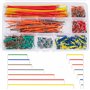 QIMEI-SHOP Breadboard Jumper Cable Wire Kit Mâle vers Mâle 14 Assorties Longueur avec Boîte de Rangement 560 pièces
