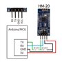 DSD TECH HM-20 Module Bluetooth 5.3 BLE pour iPhone et téléphones Android