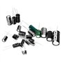 QWORK® 23 Valeurs 300Pcs Assortiment de Condensateurs Électrolytiques Aluminium 10uF à 2200uF 10V-50V, Haute Précision