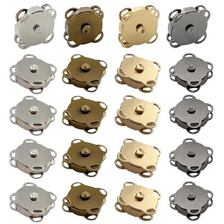 pangutheos 20 Pièces Bouton Pression Aimanté