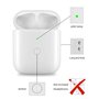 WAVANCKY Étui de Charge sans Fil pour Air Pod 1ère et 2ème Génération, Étui de Remplacement avec Bouton de Synchronisation Bluet