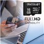 Patriot Memory Carte Mémoire Flash MicroSD LX Serie 16Go - PSF16GMDC105 - Paquet de 5