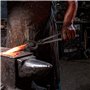 VEVOR Pince de Forge 46 cm Tenailles de Forge en V Durable en Acier au Carbone Long Manche Bonne Prise Opération Sûre Matériels 