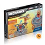 GEOMAG - MECHANICS Magnetic Motion - 86 Pièces - Jeu de Construction d'Engrenages Magnétiques pour Enfants dès 7 Ans - Mouvement