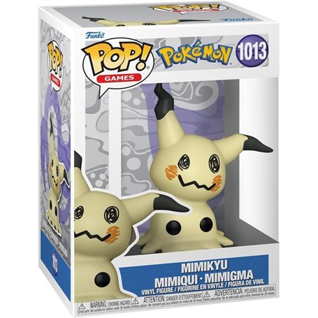 Figurine - Funko - Mimikyu - Jaune - Garantie 2 ans - Pokémon