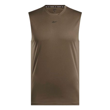 Maillot de Corps sans Manches pour Homme Reebok Id Train Slvls Tech Marron