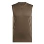 Maillot de Corps sans Manches pour Homme Reebok Id Train Slvls Tech Marron