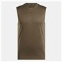 Maillot de Corps sans Manches pour Homme Reebok Id Train Slvls Tech Marron
