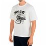 T-shirt à manches courtes homme Reebok Gs Hs Shaq Spiral Te Blanc