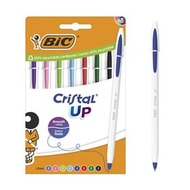 BIC Cristal Up Stylos-bille Pointe Large (1