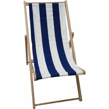 Jardin Prive Chaise Longue Bleue 101 x 56 x 96 cm - Marque EAN : 3113610165025