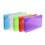 Exacompta - Réf. 51099E - Classeur semi-rigide PP Crystal - 2 anneaux ronds diamètre 25 mm-Dos 35 mm - Dimensions extér.: 16