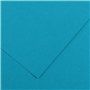 CANSON Iris Vivaldi - Paquet 25 feuilles de papier couleur A4 - 240g/m² - Assortiment de bleu