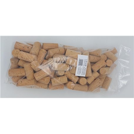 LIEGE + Créations 100 Bouchons en liège Naturel 49x 24 mm pour décoration et Bricolage Uniquement