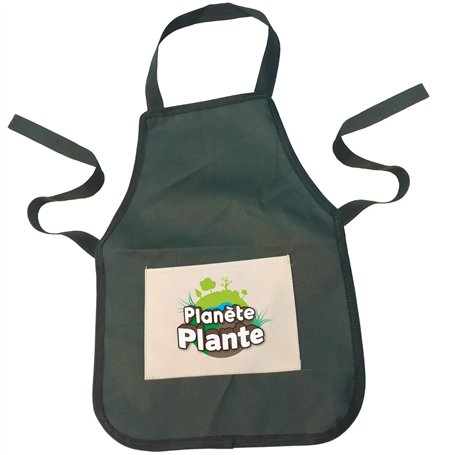 PLANÈTE PLANTE - Tablier de Jardinage Pour Enfant S/M - Vêtement de Jardinage - 170521 - Polyesther - Jardin - Nature - Plante -