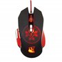 Konix Drakkar Souris Gaming Filaire Heimdall pour PC - 9 Boutons - Résolution 4 000 DPI - Câble 1,7 m - Rétroéclairage 5 Couleur