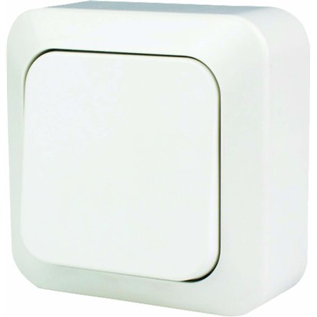 Dio - Bouton poussoir en saillie Celesta - Blanc