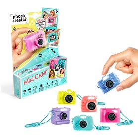 Photo Creator Mini Cam Appareil Photo Numérique Carte SD 1 Go Rechargeable 6 Couleurs