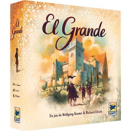 Asmodee Hans im Glück El Grande - Jeux de société - Jeux de Plateau - Jeux de stratégie à partir de 12 Ans - 2 à 5 Joueurs - Ver