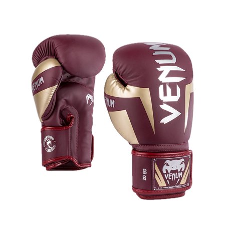 Gants de Boxe Venum Elite 16 Oz Burgundy/Or pour Adultes 128,11 €