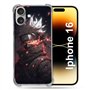 Cokitec Coque Renforcée pour Apple Iphone 16 Manga Naruto Kakashi Dark