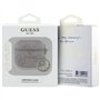 CG Mobile Guess 4G Étui à breloques Strass pour AirPods 4 (Rose)