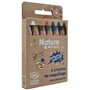 Grim'Tout - Nature Set de 6 Crayons de Maquillage Facial - Certifiés Bio - Maquillage de Fête pour Enfant et Adulte : Anniversai