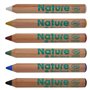 Grim'Tout - Nature Set de 6 Crayons de Maquillage Facial - Certifiés Bio - Maquillage de Fête pour Enfant et Adulte : Anniversai