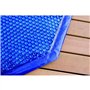 Bâche a bulles pour piscine bois - UBBINK - Hexagonale 410 - Bleue - 400 microns