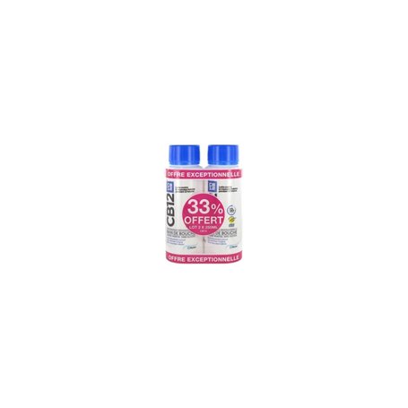 CB12 Renforcement de la dentition Bain de Bouche Lot de 2 x 250 ml