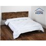 Couette 220 x 240 cm - LOVELY HOME - Légere - 280 g/m² - Anti-acariens - 2 personnes - Blanc