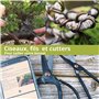 Cultivea® Lot de 32 Outils Complet bonsaï – Outil en Acier - Jardinez - Cisailles à bonsaï pour Entretien de Vos bonsaïs et Plan