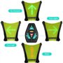 Gilet réfléchissant à LED avec indicateur de Direction - Télécommande