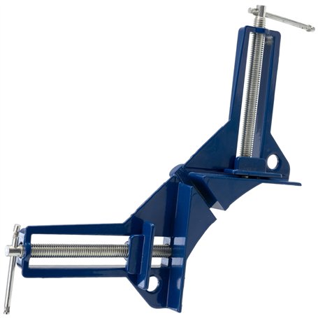 AERZETIX - C76307 - Serre joint d'angle de menuisier 75 mm - presse pince à angle droit 90° - outil de serrage angulaire - en ac