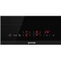 Gorenje ECT 643 BSC Plaque de cuisson électrique / 60 cm/double circuit/zone de rôtissage/TouchControl/Minuterie/Sans cadre/Sans