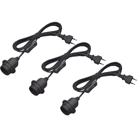 Meister Lot de 3 douilles E27-3