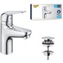 Mitigeur monocommande - GROHE - 24319001 - Lavabo Swift - Avec sécurité enfant - Taille S