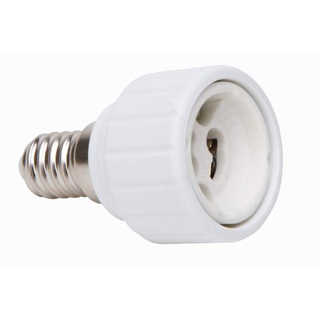 Kopp 216000092 Douille de raccord E14 vers GU10 Blanc