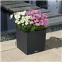 Jardiniere - Cube cottage 40 - Kit complet - Granit - 31 L - LECHUZA