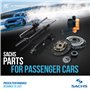 SACHS 900 125 Kit De Protection Contre La Poussière Amortisseur Service Kit pour Renault Clio III (BR0/1, CR0/1) 2005-2014 Essie