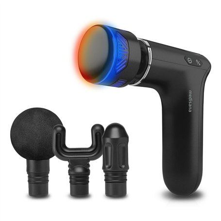 Pistolet de Massage Musculaire Chaud et Froid Medisana 88999 Noir 20 W 2200 mAh