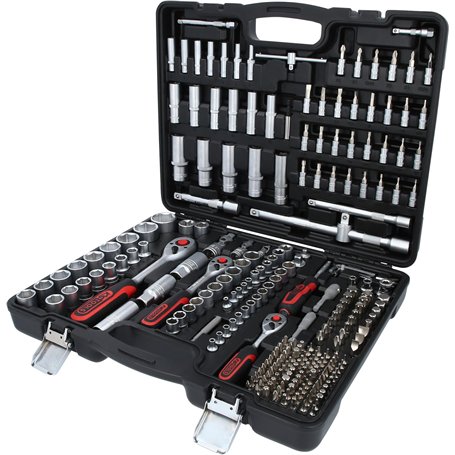 KS Tools 917.0255 Coffret de douilles Evolution Series 1/4" + 3/8" + 1/2" + 5/16" 255 pièces