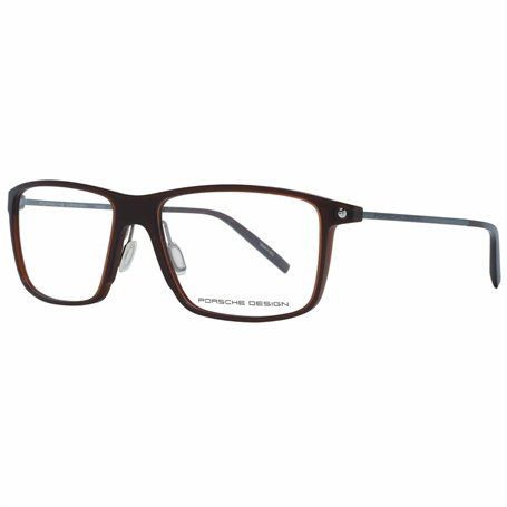 Monture de Lunettes Homme Porsche Design P8336-56E Marron ø 56 mm